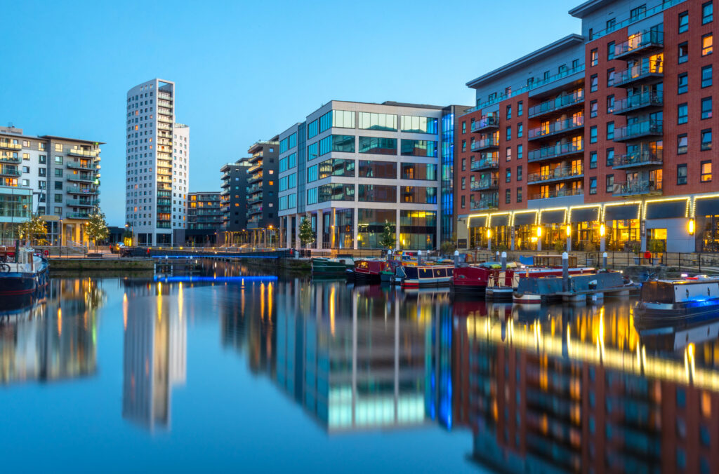 Best Places to live in Leeds- Leeds Dock